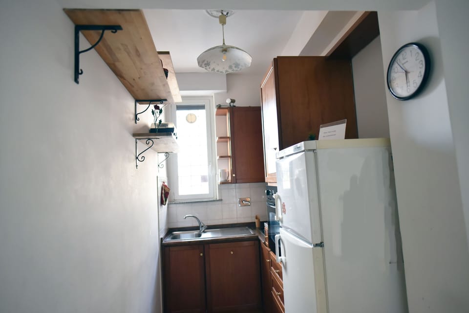 Classic Apartment | Private kitchen | Full-size fridge, oven, stovetop, dishwasher