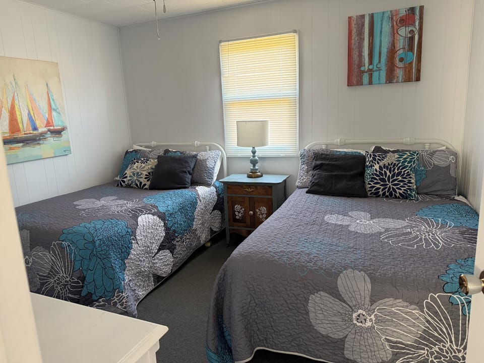 Bedroom # 2- Two double beds