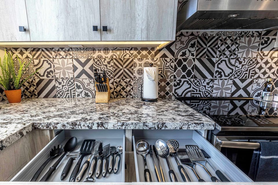 Prepare meals with a side of luxury