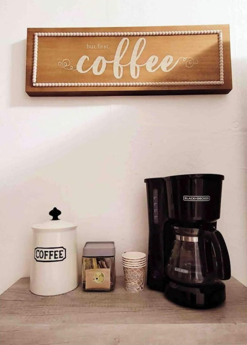 Coffee and/or coffee maker