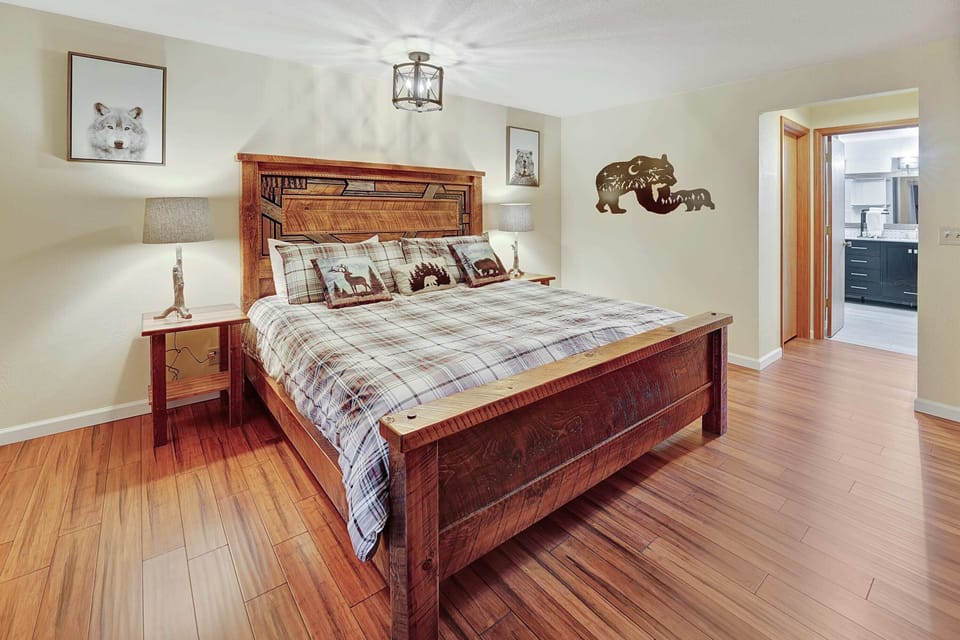 Master Bedroom with King Bed and Ensuite