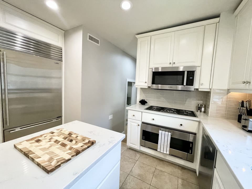 State-of-the-art kitchen with latest and greatest appliances