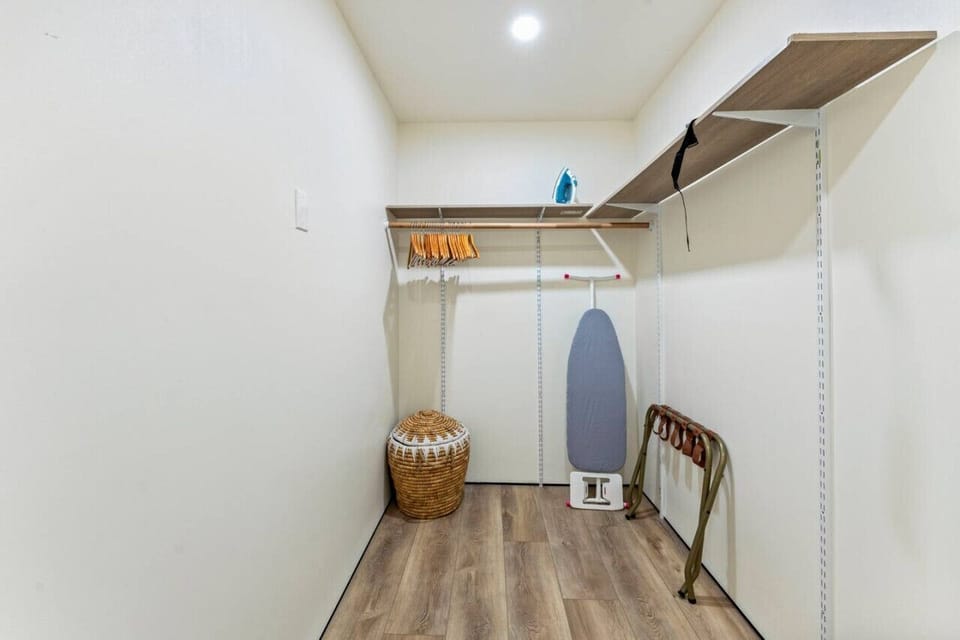 Iron board, iron, steamer as well as luggage racks are available for your convenience.