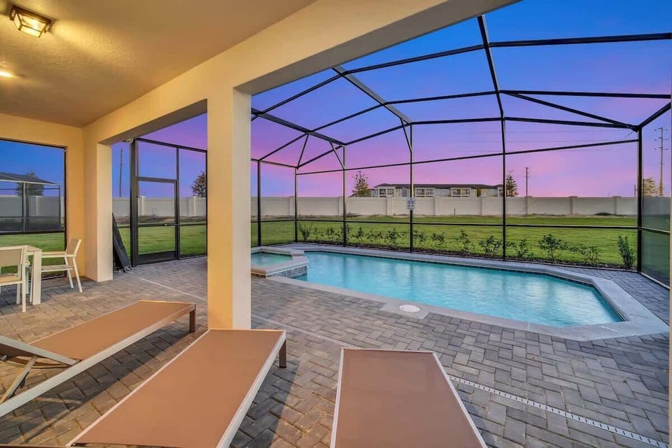 Peaceful backyard