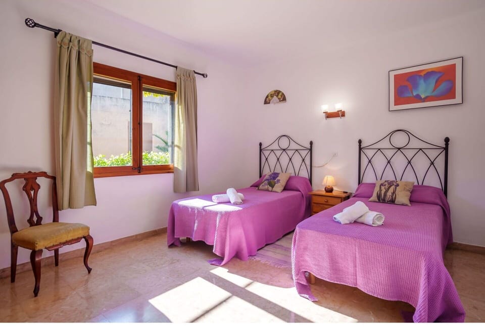 Furniture, Property, Decoration, Purple, Window, Comfort, Textile, Building, Wood, Bed Frame