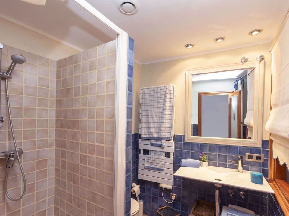 Mirror, Plumbing Fixture, Property, Sink, Bathroom, Building, Shower, Shower Head, Tap