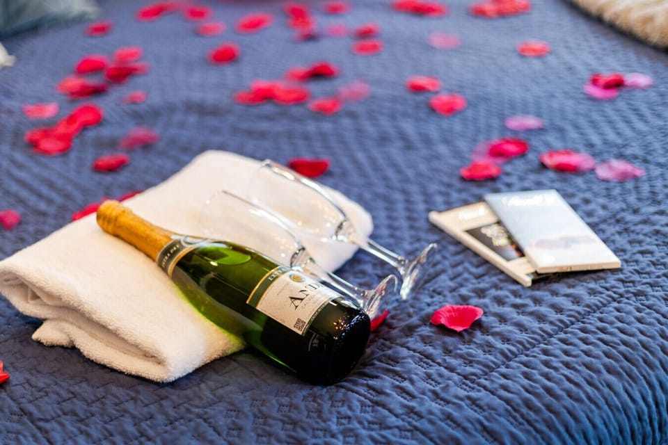 A serene moment of luxury, where every detail is designed for relaxation and romance.
