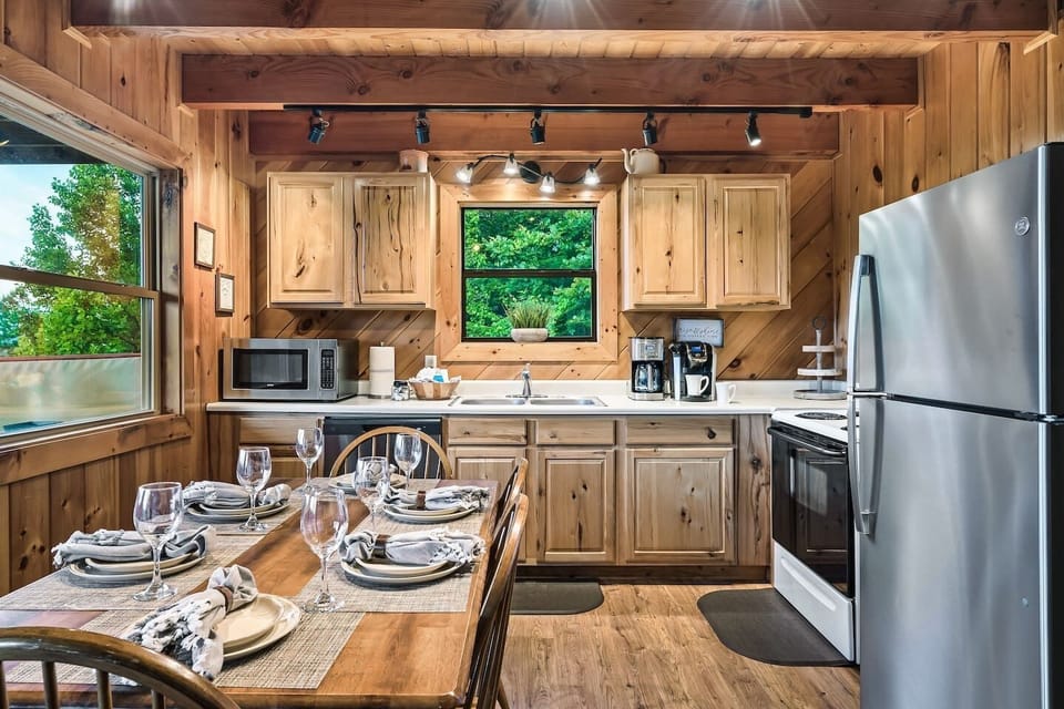 Fully stocked kitchen ready to feed the family