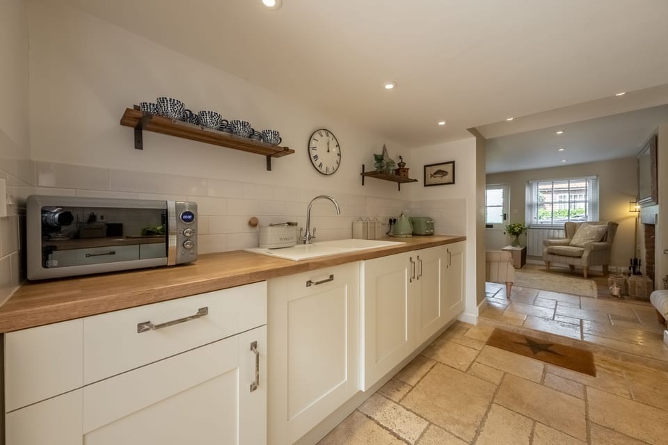 Ground floor: Kitchen area