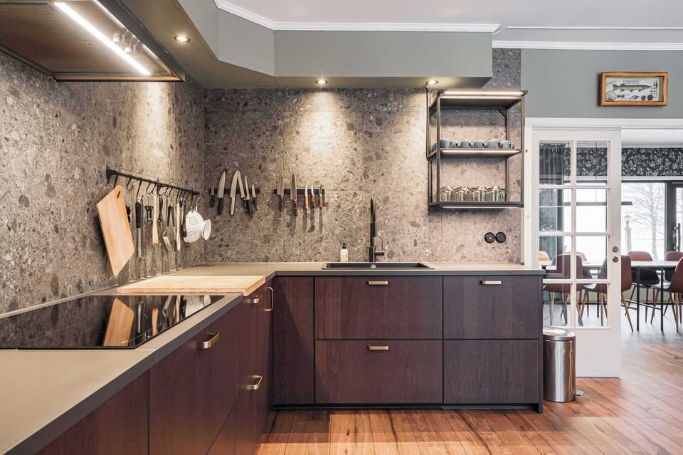 Kitchen with Induction and Dishwasher