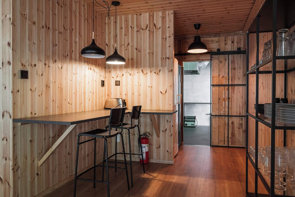 Kitchen entrance.