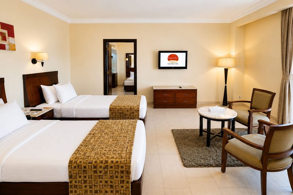 Family 2 Bedroom | Hypo-allergenic bedding, down comforters, minibar, in-room safe