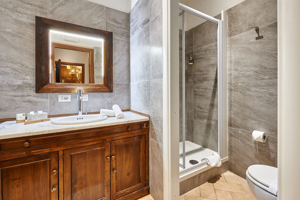 Standard Room | Bathroom | Shower, rainfall showerhead, free toiletries, hair dryer