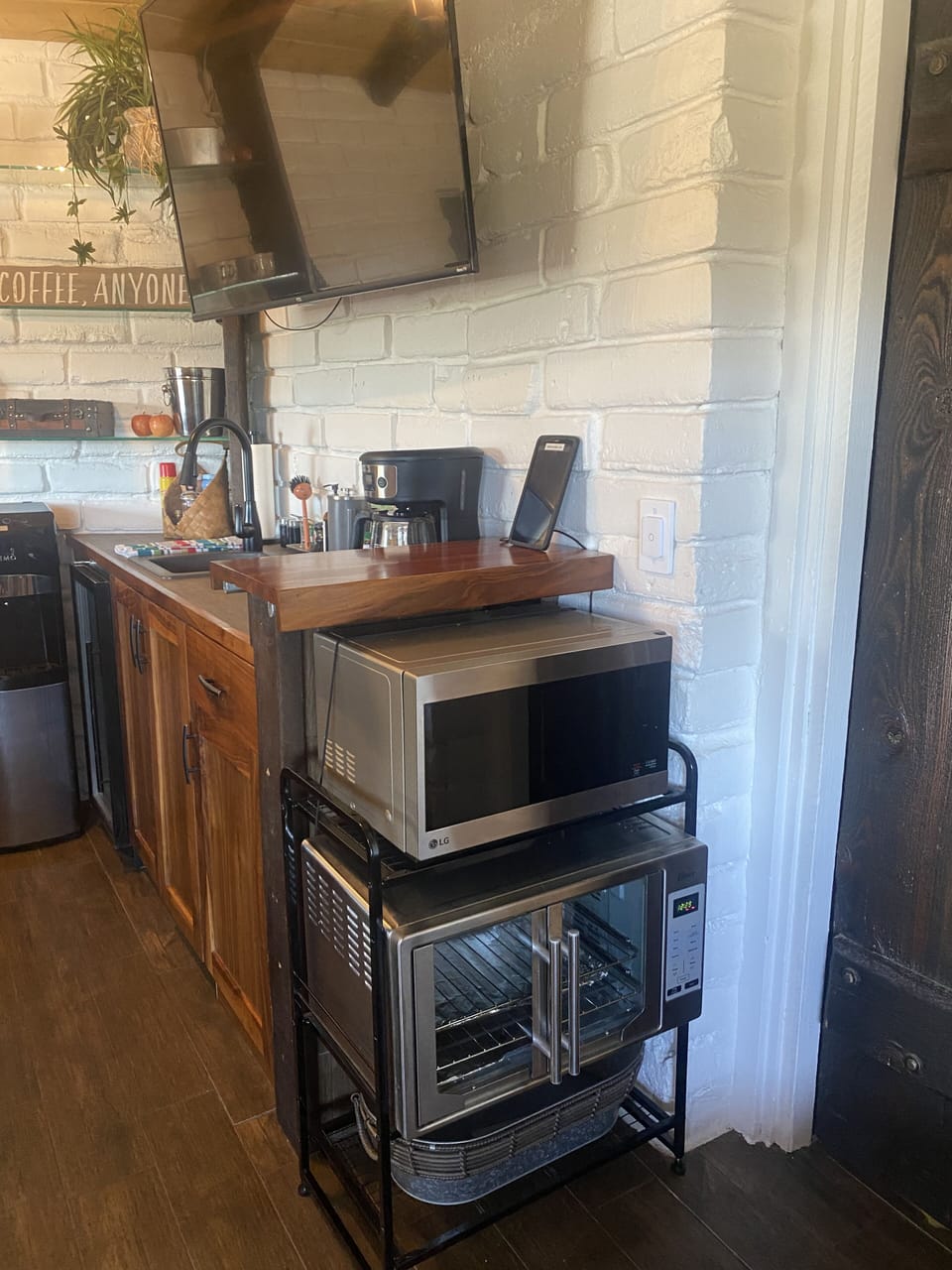 Microwave and Oven/toaster