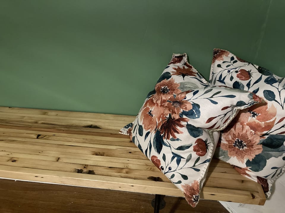 Handmade bench