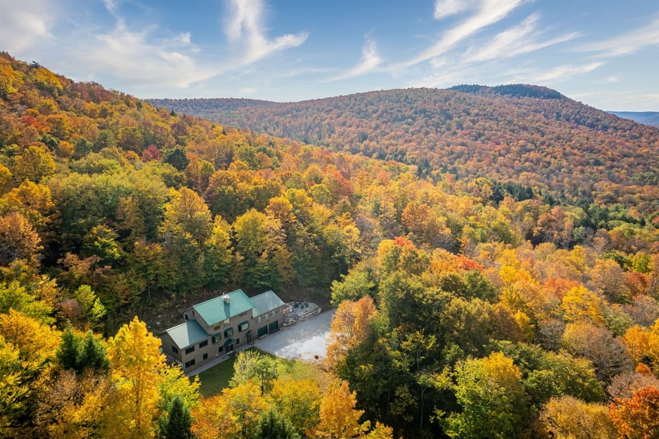 Welcome to Twin Maples Lodge — your Adirondack escape on 40 private acres