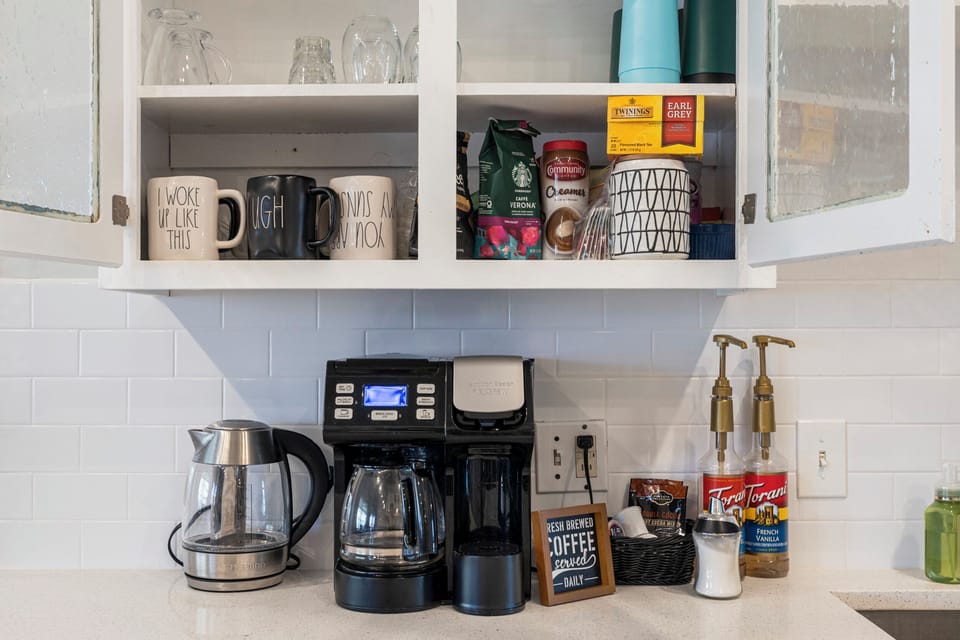 Great selection at the coffee bar