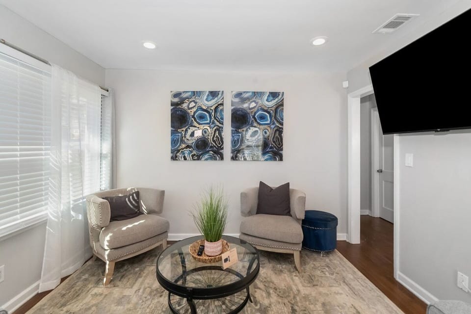 Stunning living space, perfect for relaxation and entertainment