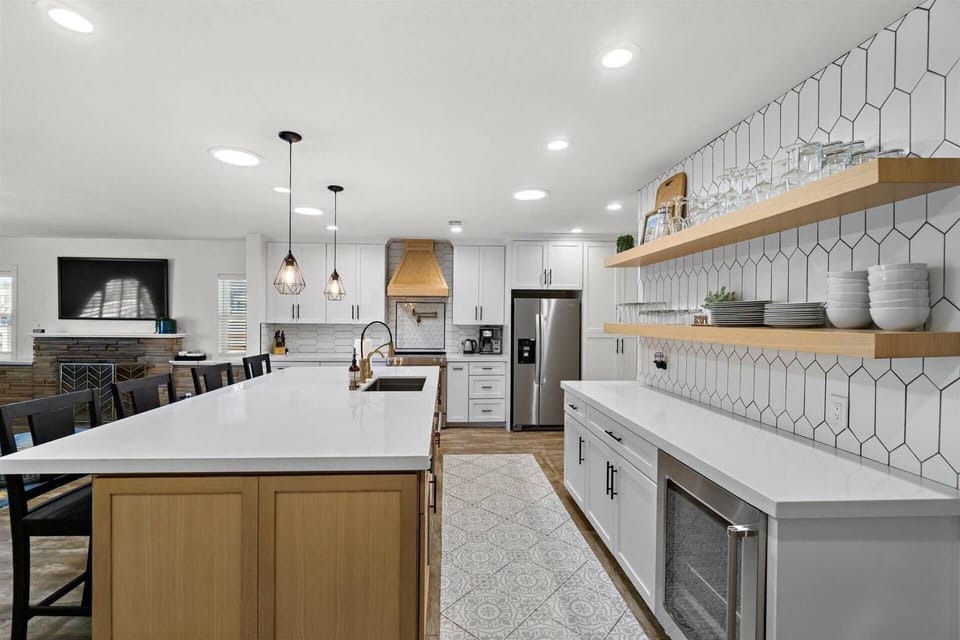 Stock up on some wine for the wine fridge and a good time
