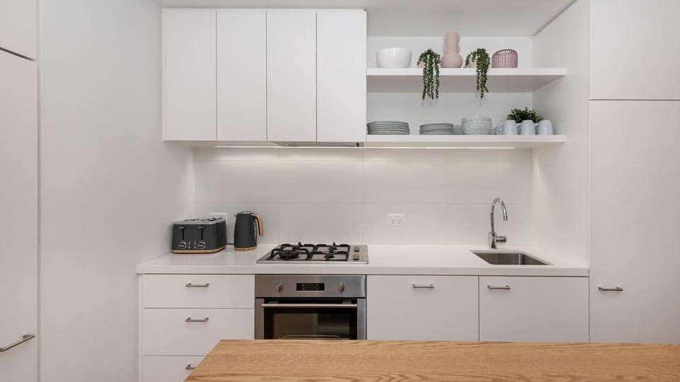 Fully equipped kitchen