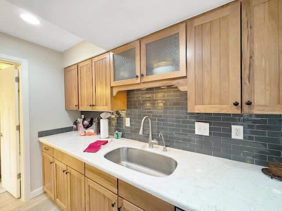 Plenty of counter space at this home 
