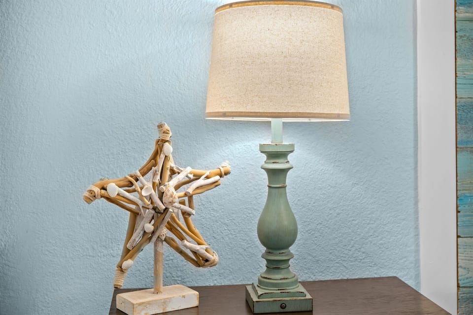 Starfish, sea glass, driftwood delights