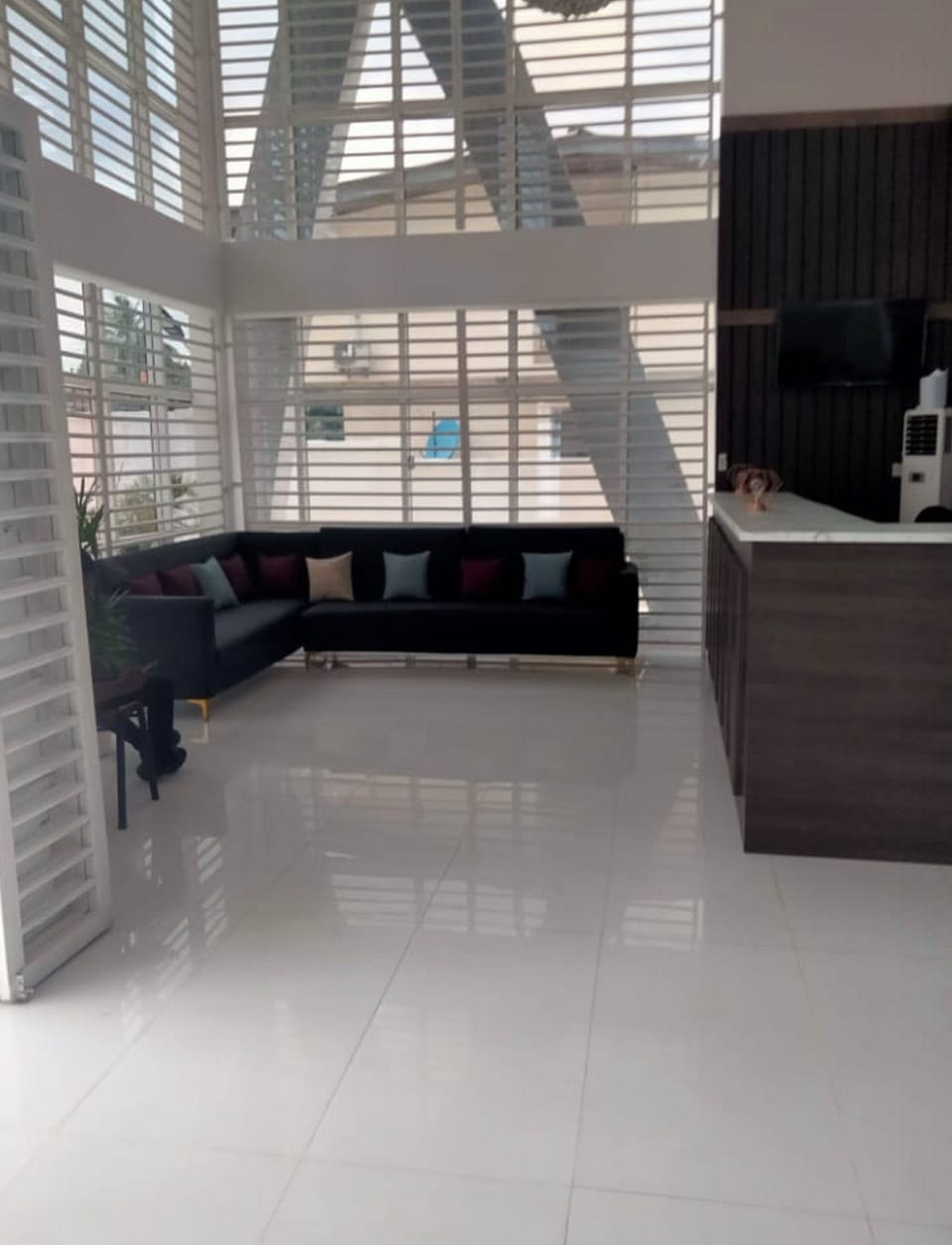 Lobby sitting area