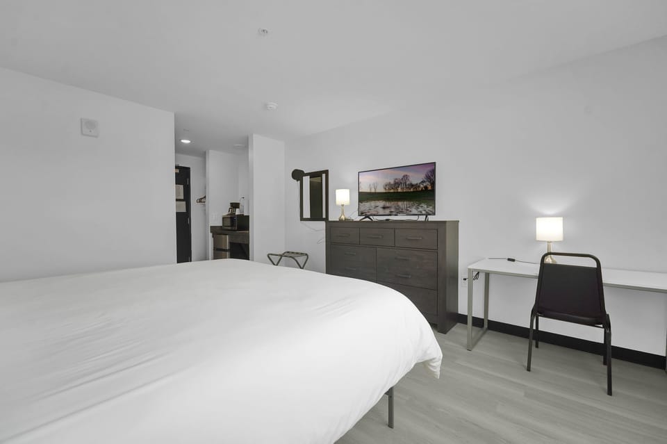 Basic Single Room | Down comforters, desk, laptop workspace, bed sheets