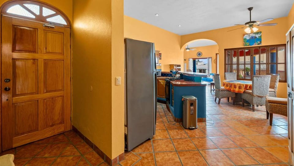Second floor unit entrance