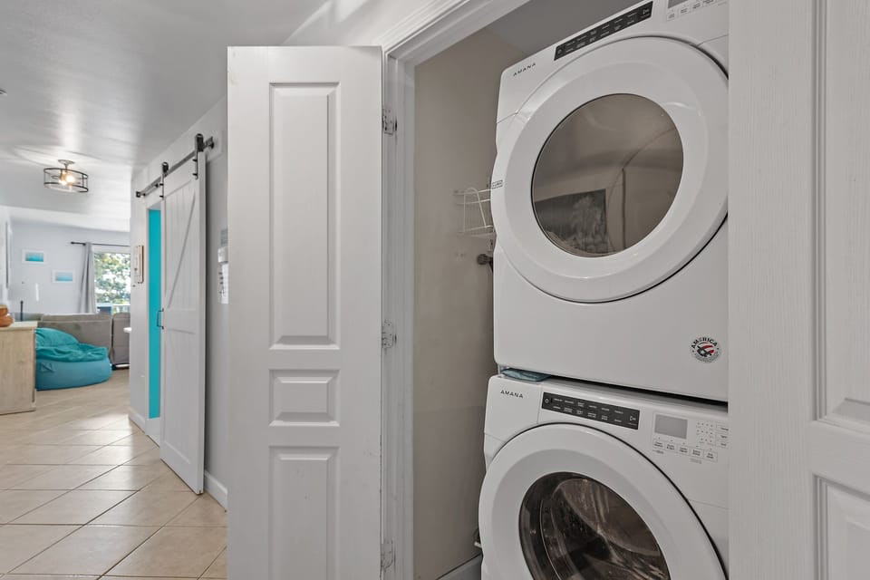 Washer and dryer