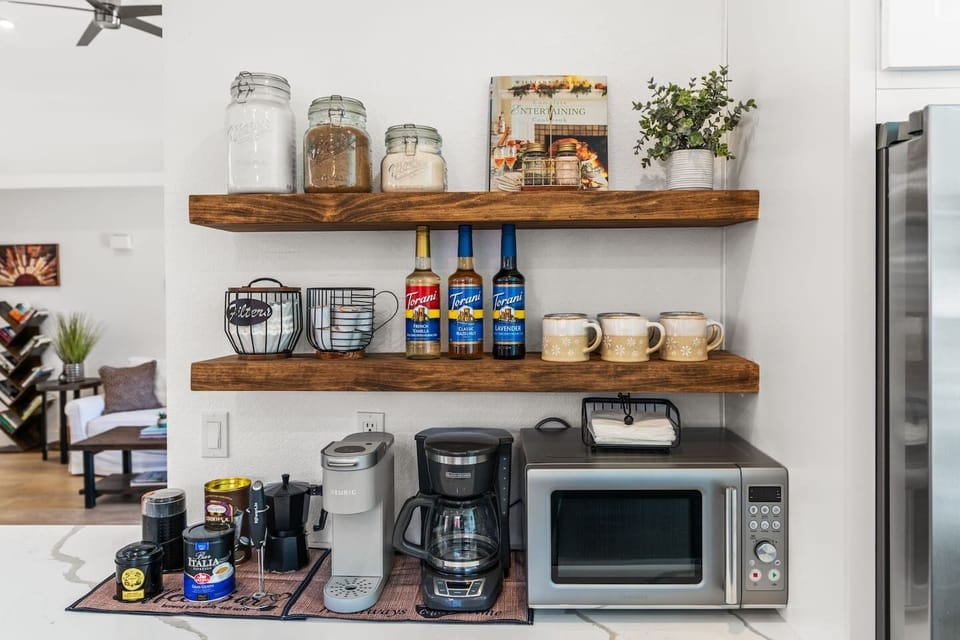 Stocked Coffee Bar