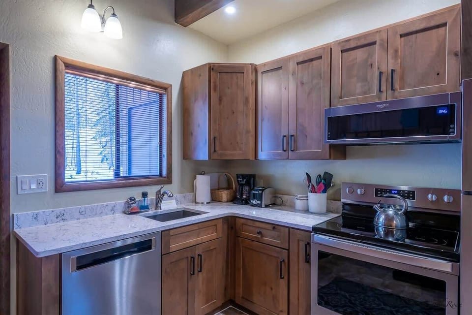 Modern Kitchen with Updated Appliances for all Your Culinary Needs