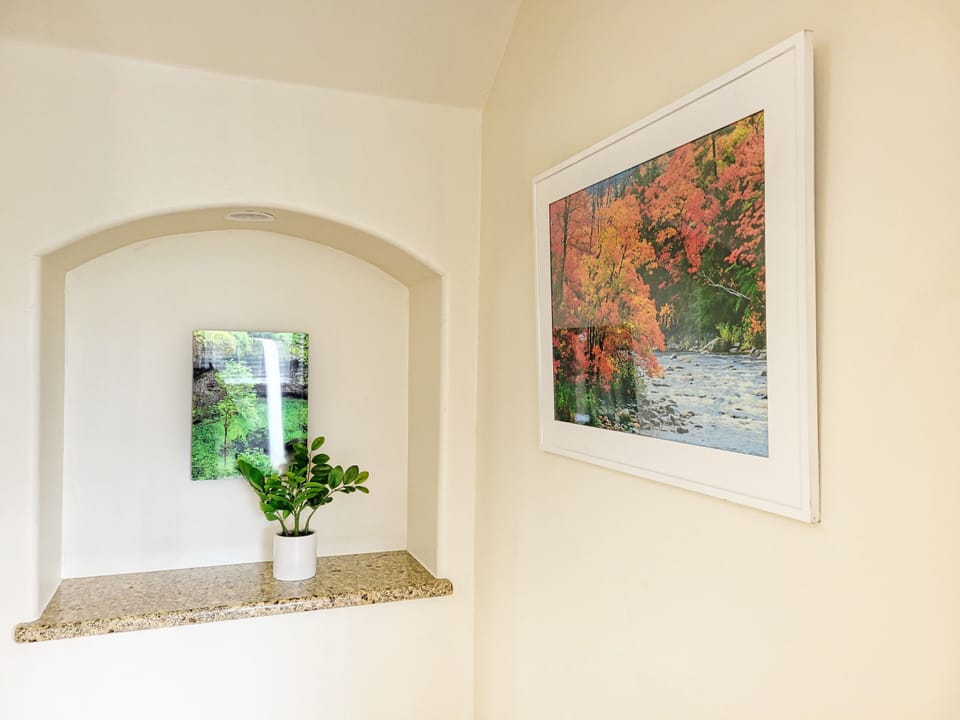 Walkway to Master Suite