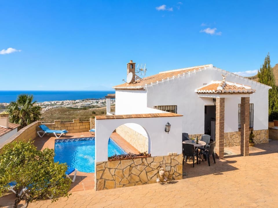 Beautiful villa with private pool and terrace with panoramic sea views