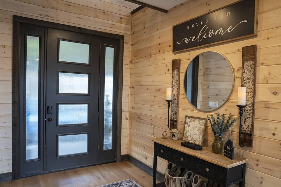Bright welcome space
