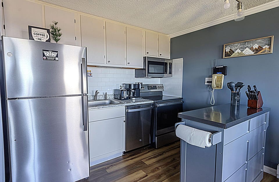 The kitchen is a great place to make a snack, a gourmet meal, or anything in between!