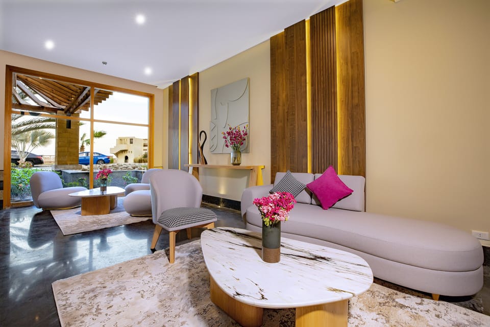 Lobby sitting area
