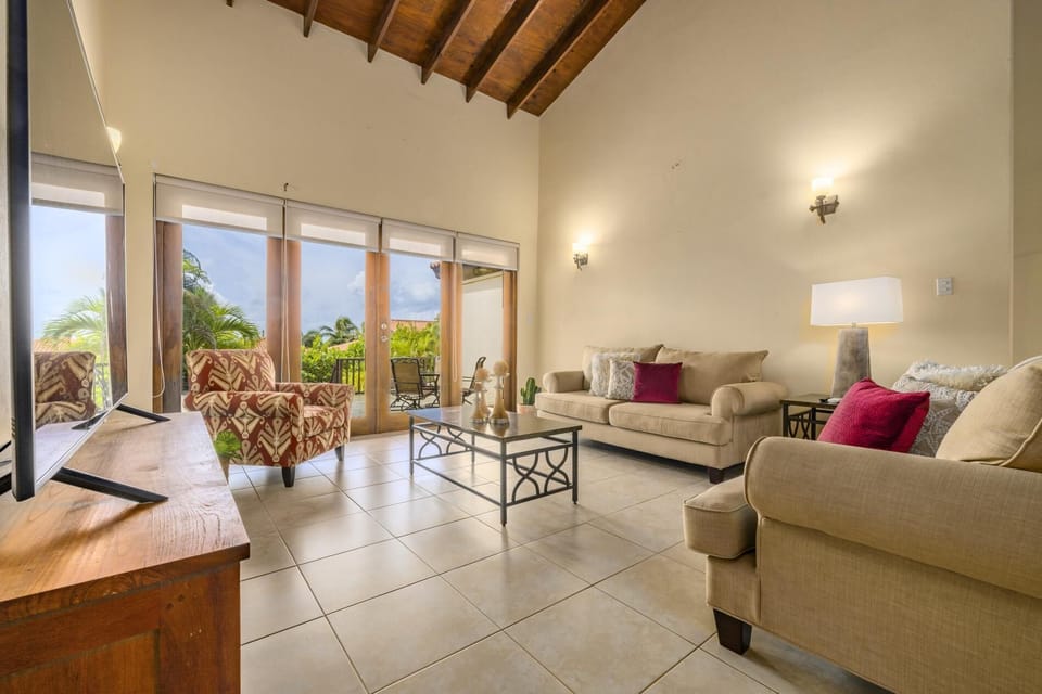 The living room perfect for bonding with family and entertaining friends.