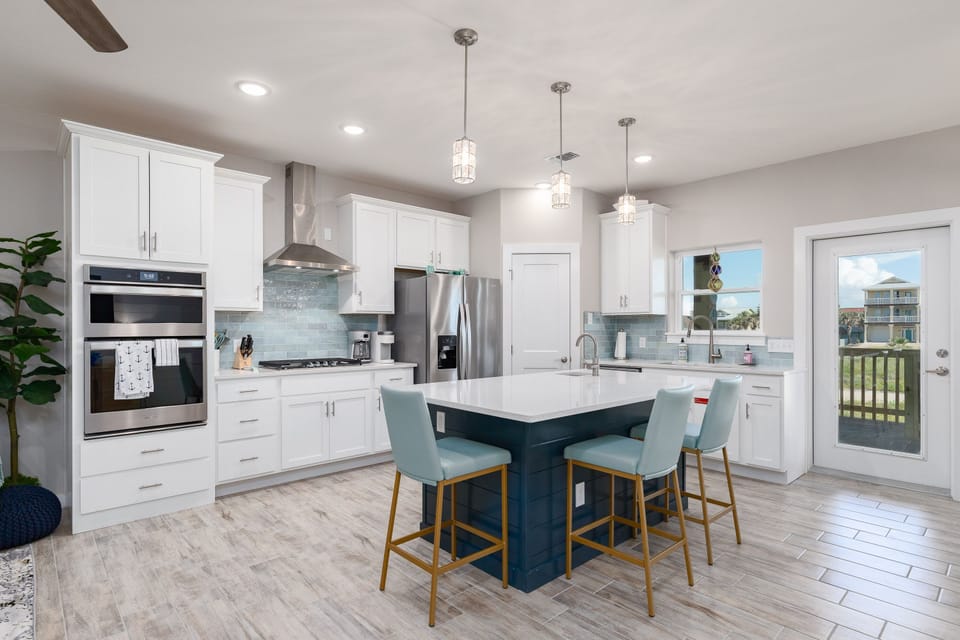 Second Level, Living and Kitchen
