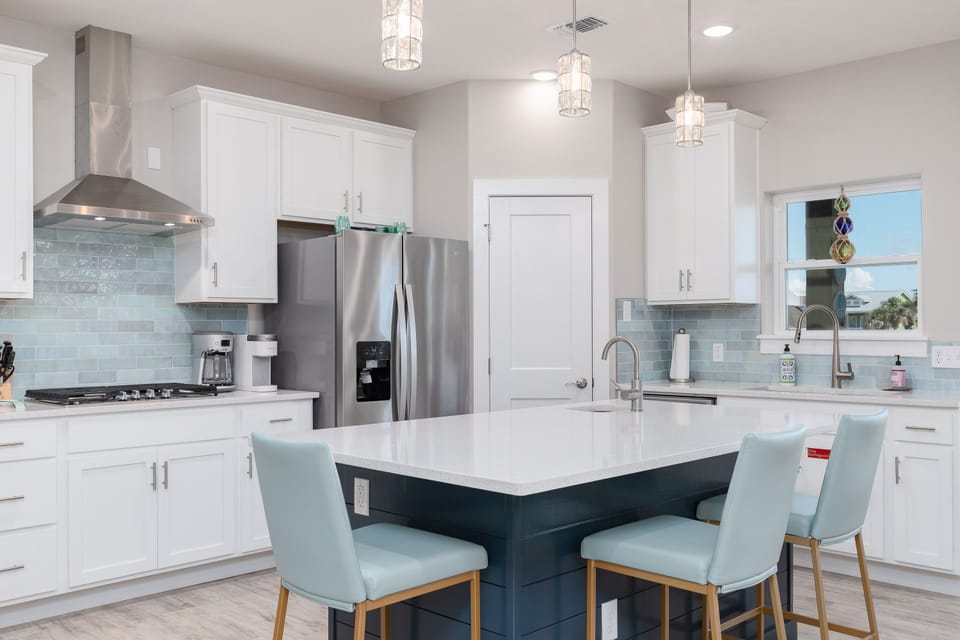 Second Level, Living and Kitchen