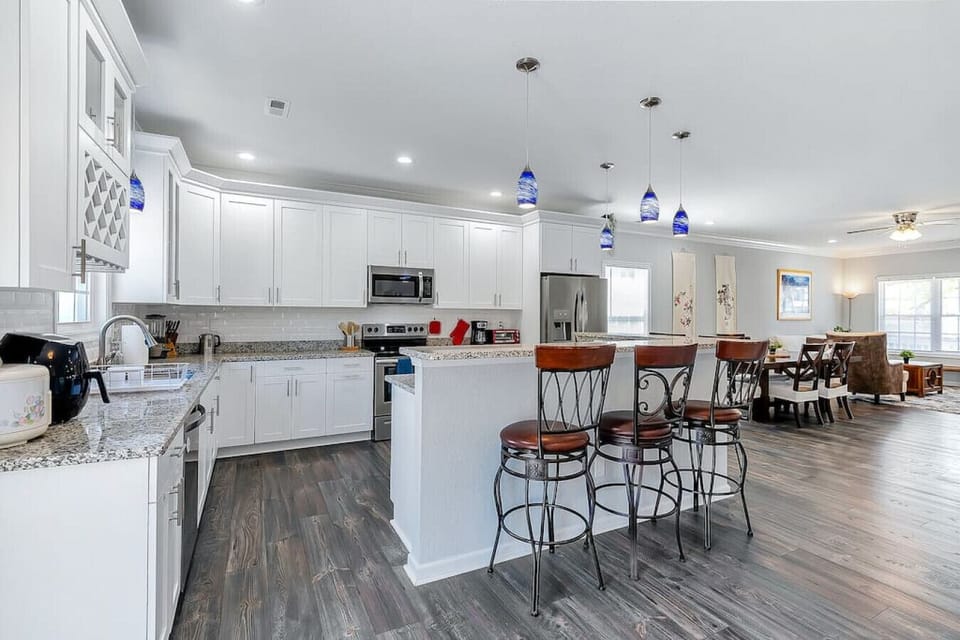 Open style floor plan