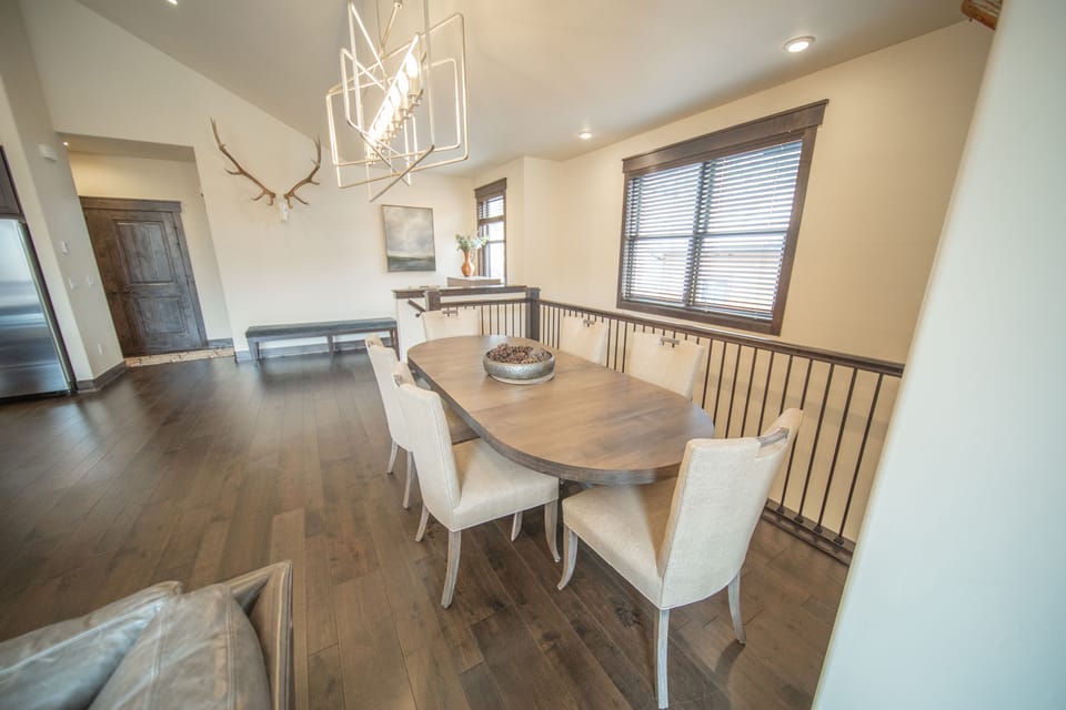 Lovely dining area