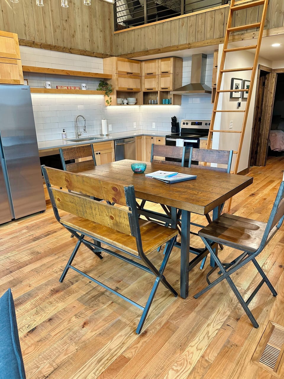 **Updated dining table** More suitable for kids and more comfortable for adults!