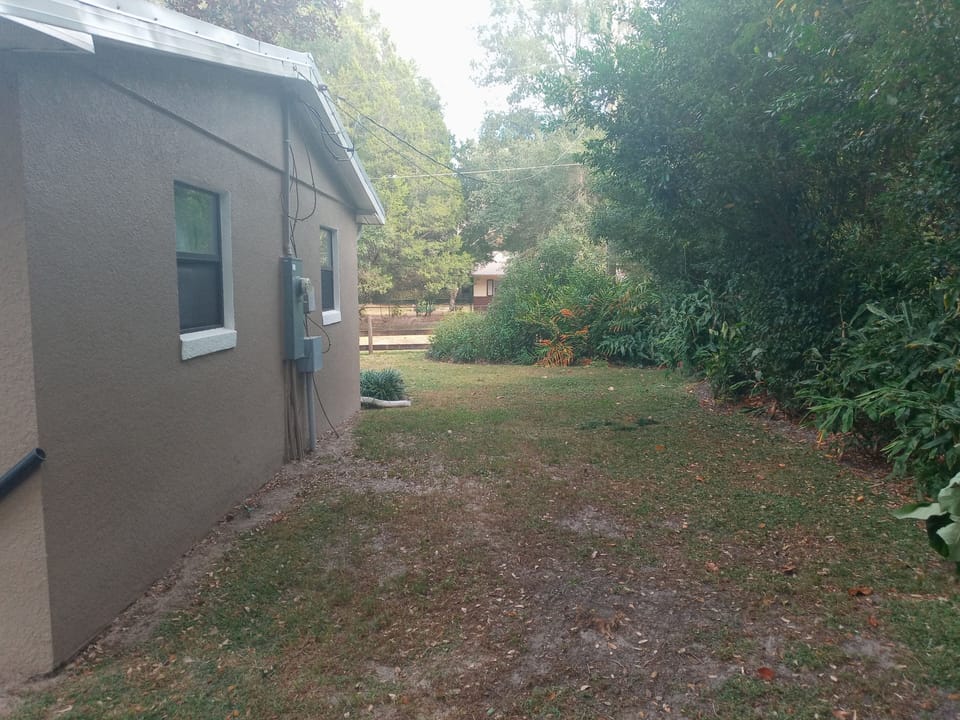 Private Side Yard