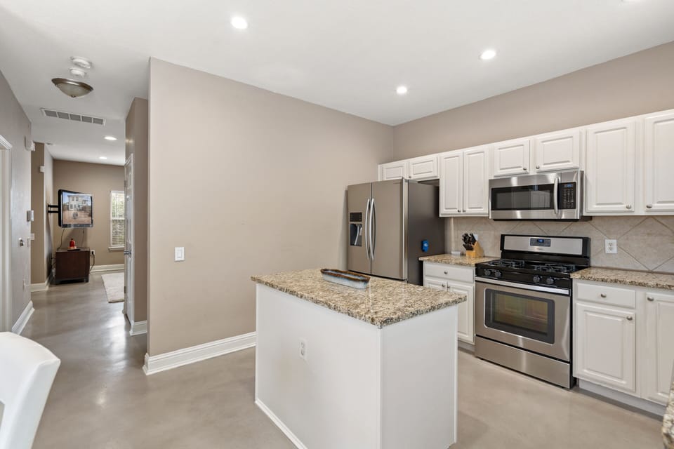 This is your SECOND fully stocked kitchen to cook & chef to your heart's desire.