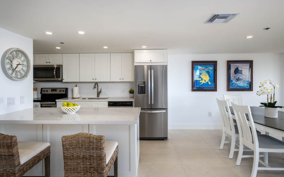 Kitchen and dining room