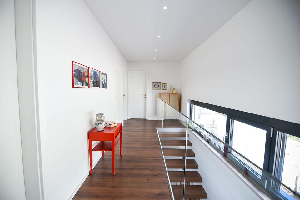The landing area