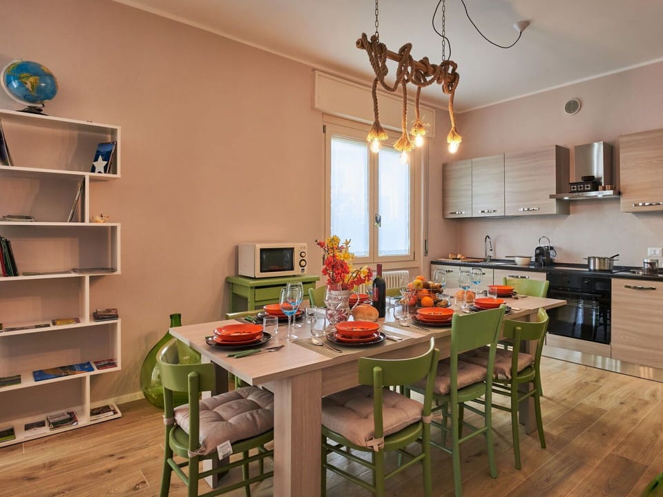 Furniture, Table, Wood, Chair, Kitchen, Interior Design, Tableware, Countertop, Orange, Living Room