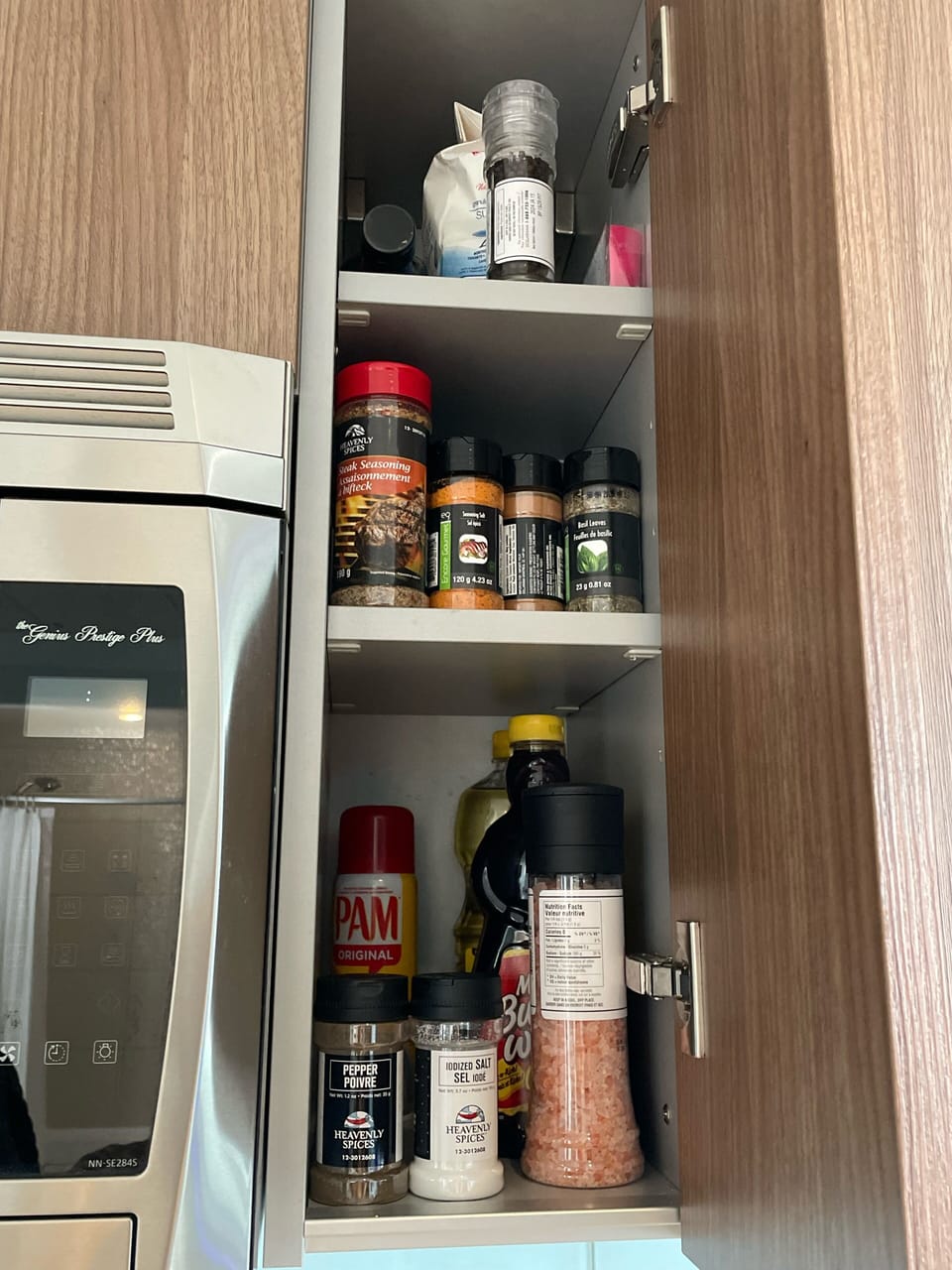 all spices supplied.