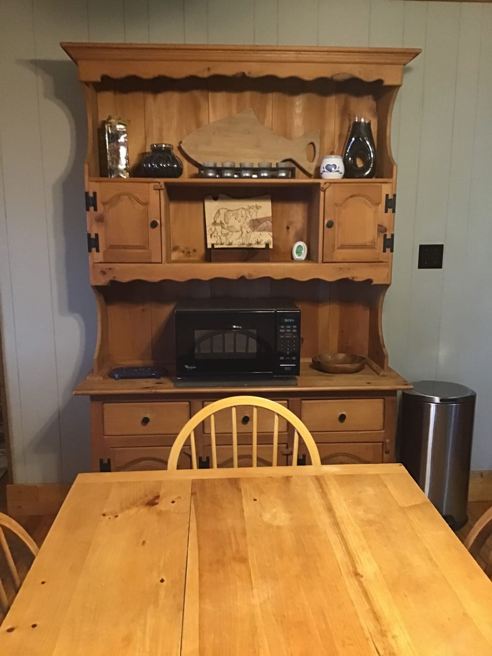 Dining area.  